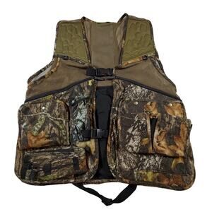 Primos Hunting Calls Turkey Hunting Vest Mossy Oak Breakup Camo Sz L/XL